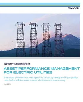 Cascade - Asset performance management for electric utilities - Industry Insight Report