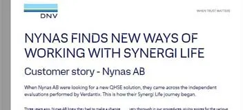 Customer story - Nynas AB