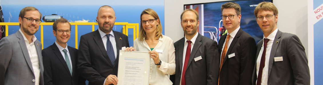 Certificate handover DanTysk