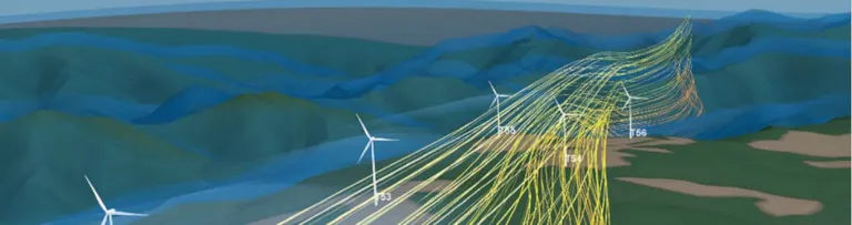 CFD flow modelling for wind farm sites