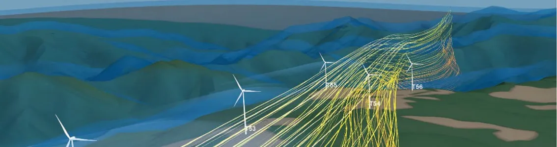 CFD flow modelling for wind farms