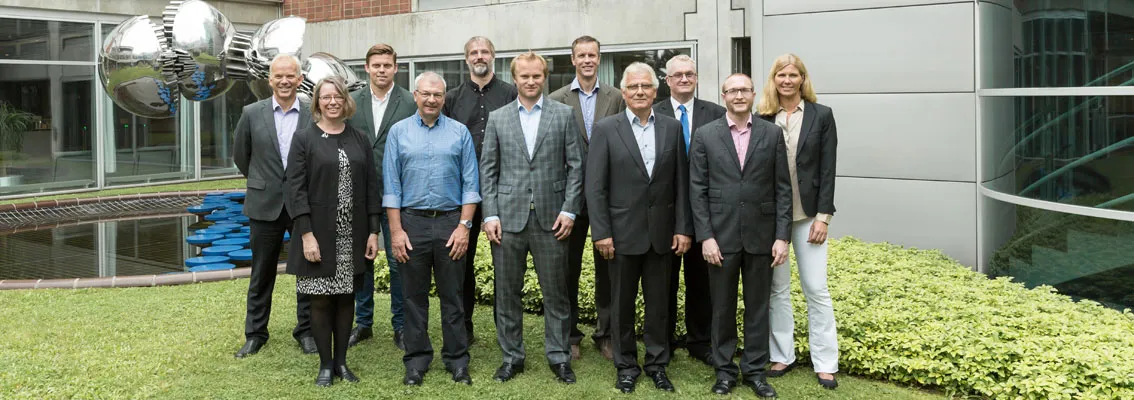 The CO2 pipeline test programme participants at the kick-off meeting at the DNV GL headquarters, Norway