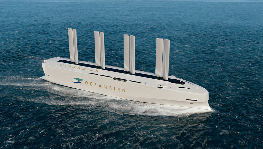 Wind propulsion for RoRo, RoPax and pax vessels