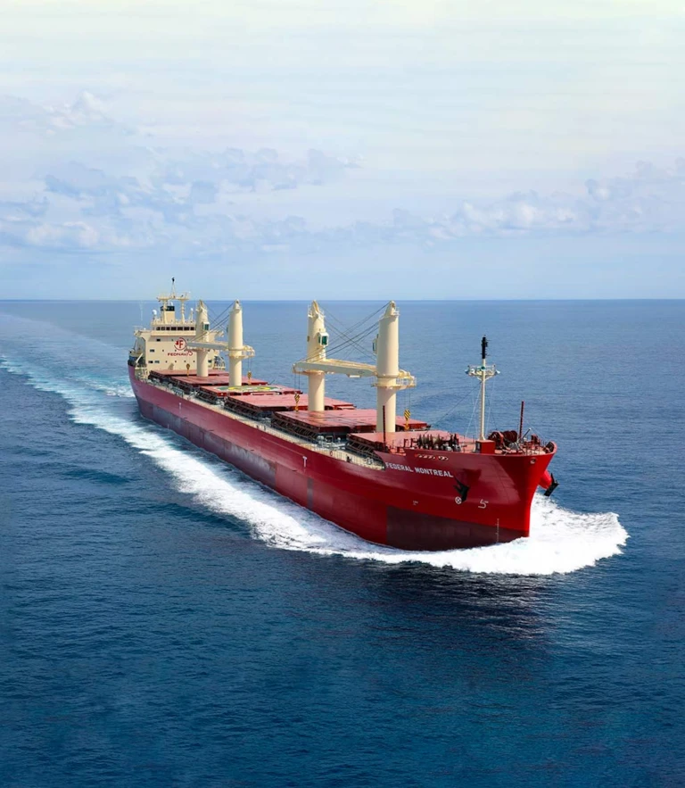 Beks Ice Ice-class laker bulk carrier tops off successful collaboration on 50 ...