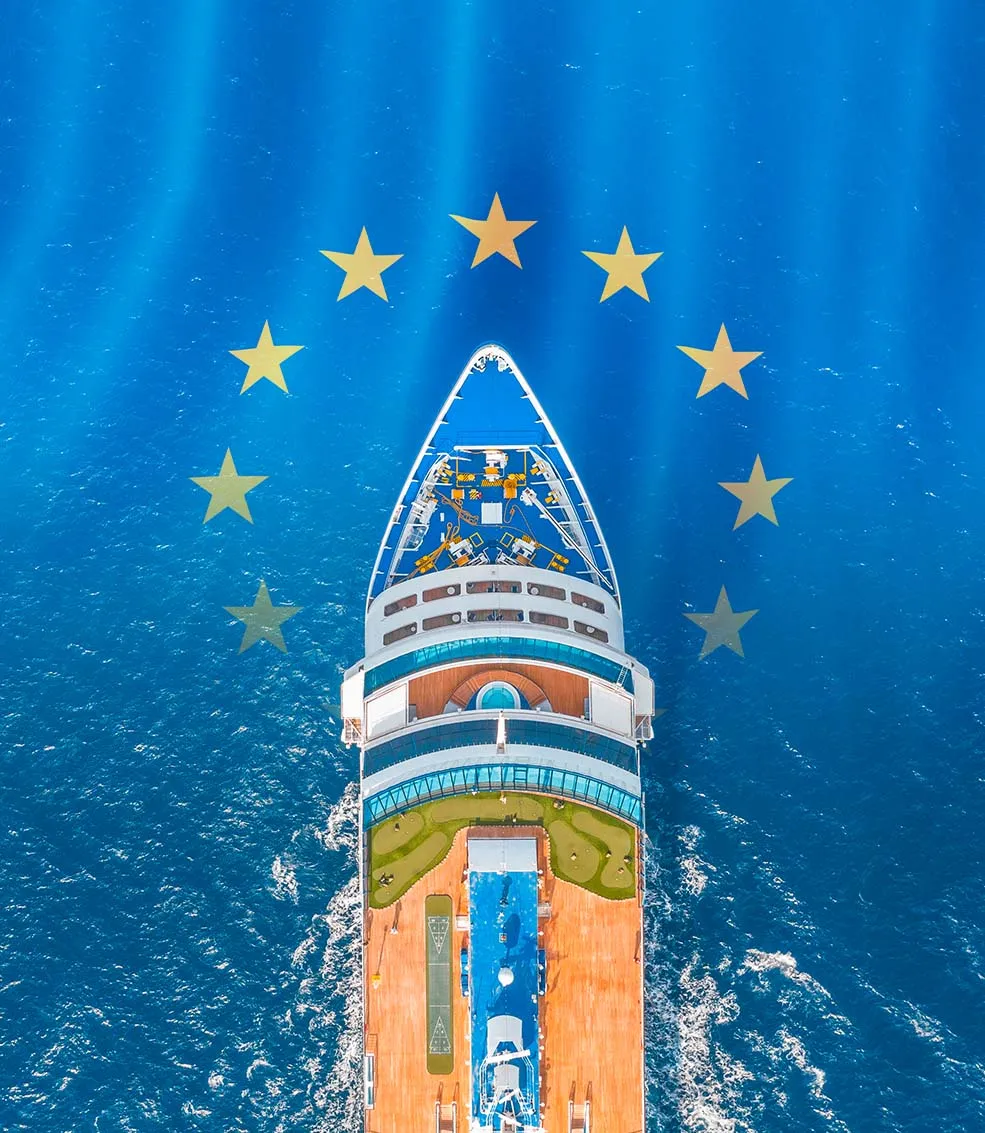 Cruise ship EU ETS concept