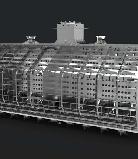 Torgy type A tank structure