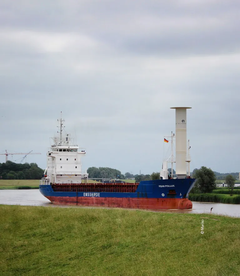 Flettner Rotor on Fehn Pollux DNV GL