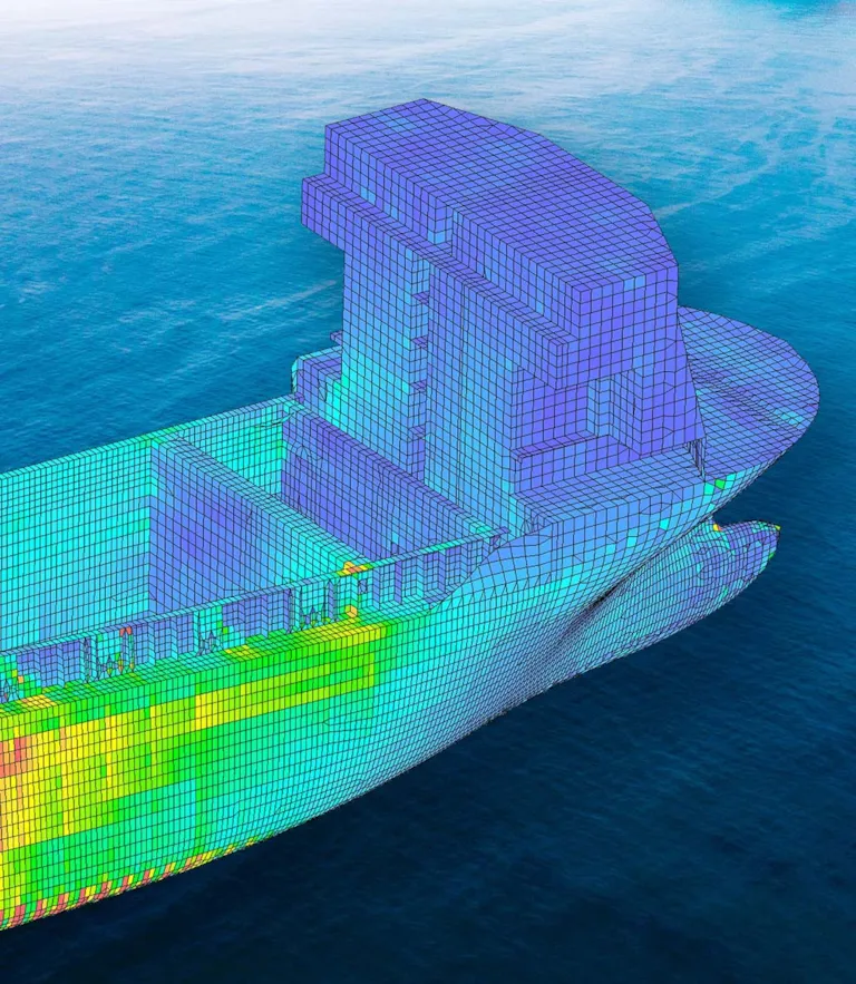 FE_model_bow_DNV GL