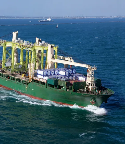 X06 on-board cranes