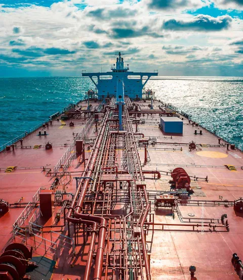 View from Bow Tanker DNV GL