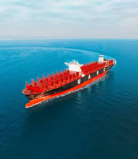 Sajir at sea - Container vessel