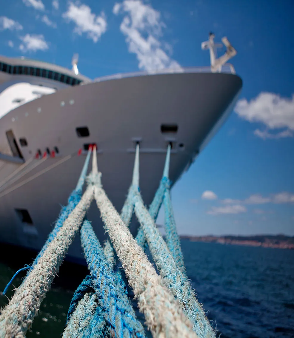 Moored cruise ship | DNV GL - Maritime