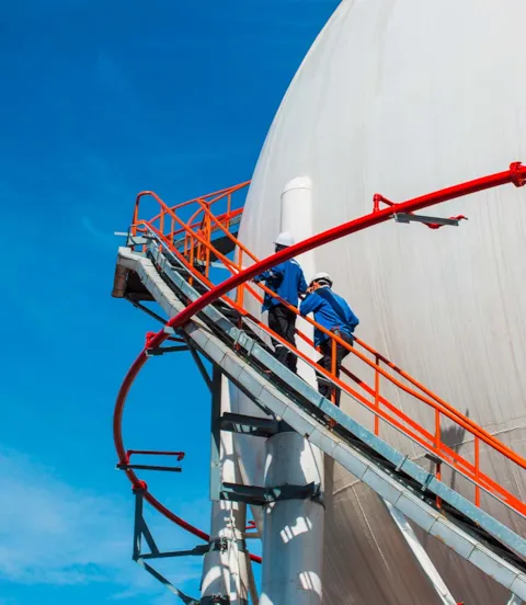 LPG tank closeup - DNV GL