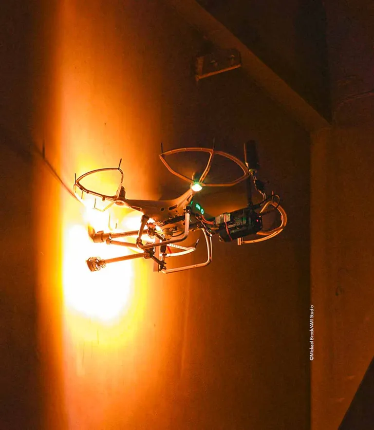 Drone flight on a ship - DNV GL