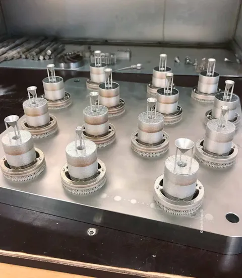 Additive manufacturing fuel nozzle