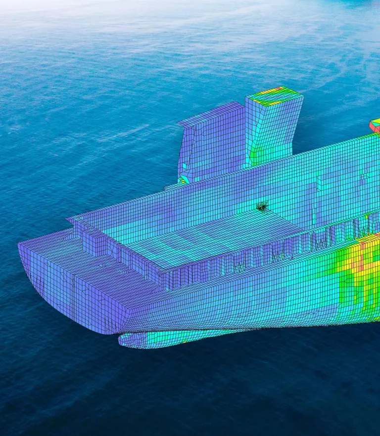 FE_model_stern_DNV GL