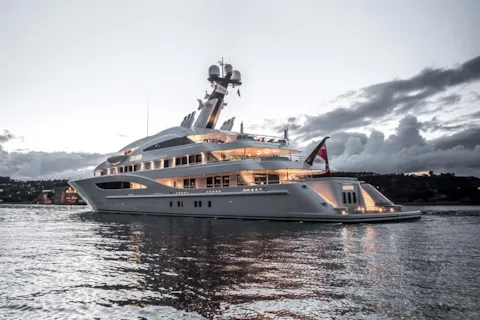Megayacht Areti stern view | DNV GL - Maritime