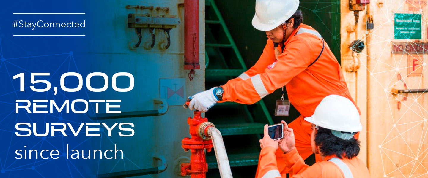 Remote surveys fleet in service