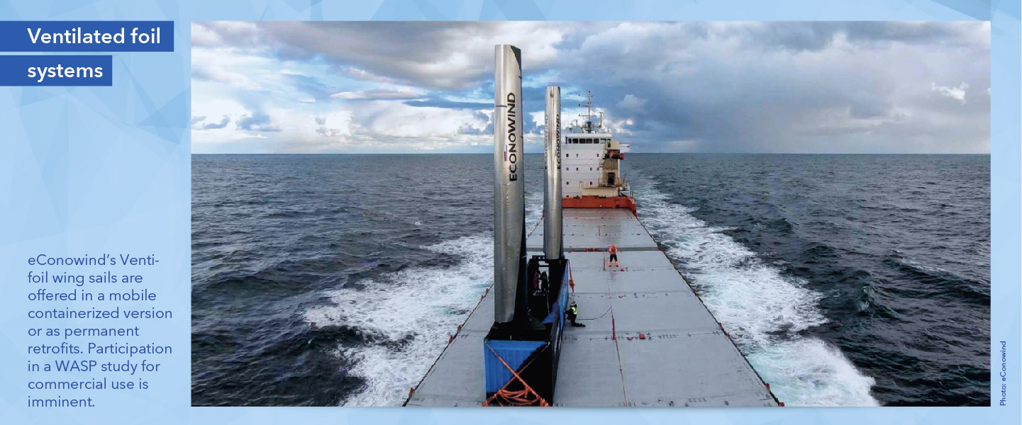 Ventilated foil systems