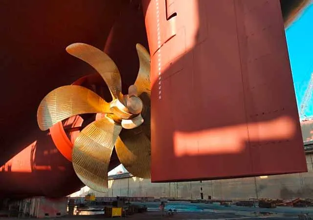 LNG Tanker Al Hamra - New propeller