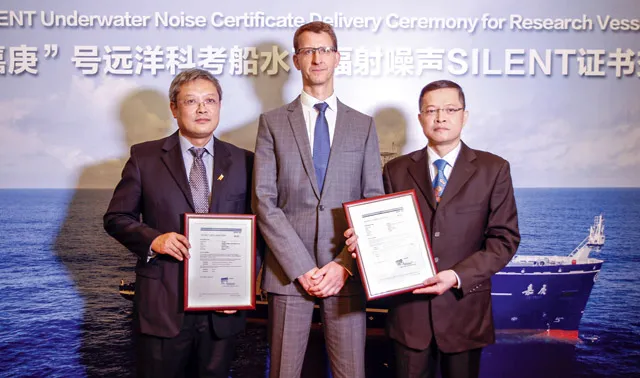 Ceremony Shanghai first SILENT certificate
