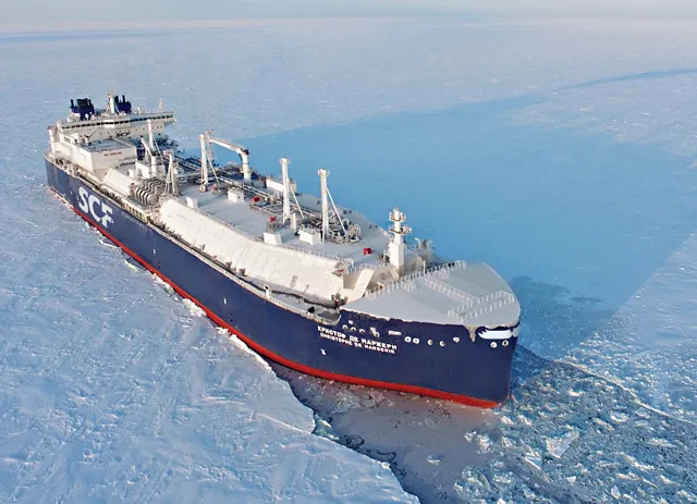 Thanks to its ability to sail through up to 2.1 metres of ice, Christophe de Margerie became the world’s first merchant vessel to travel the full length of the Northern Sea Route without icebreaker escort.