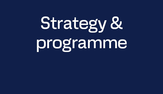 Strategy & programme