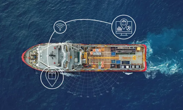 Offshore Service Vessel during remote DP verification process