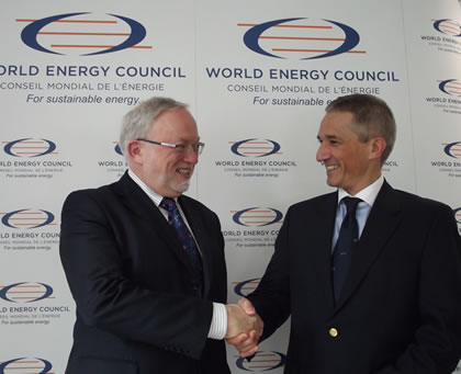 David Walker, CEO at DNV GL - Energy and Christoph Frei, Secretary General at World Energy Council