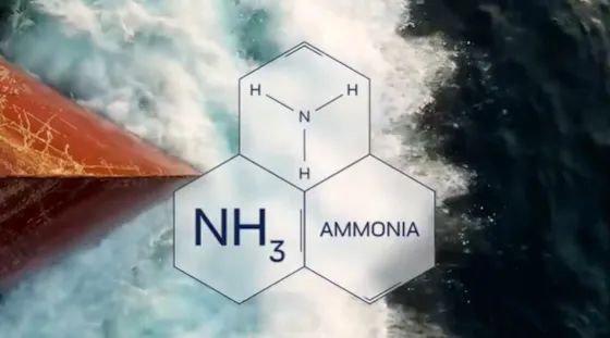 Ammonia as ship fuel