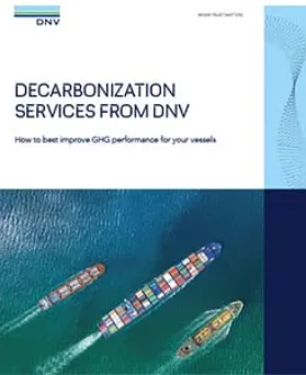 Decarbonization Services from DNV GL - Maritime