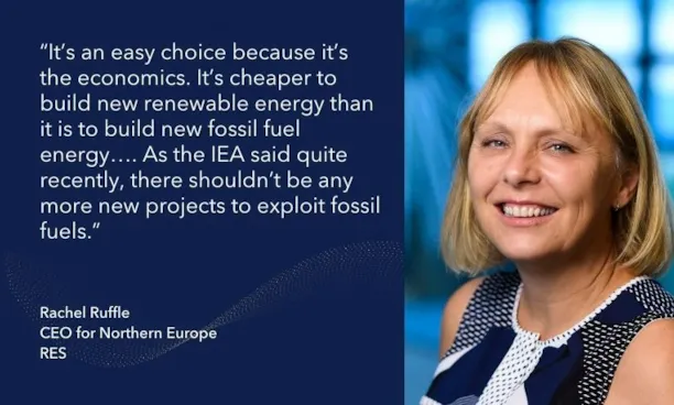 Deep decarbonization: Rachel Ruffle - RES