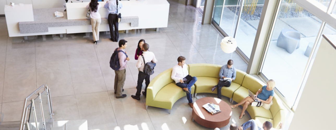 Group of people working in the office