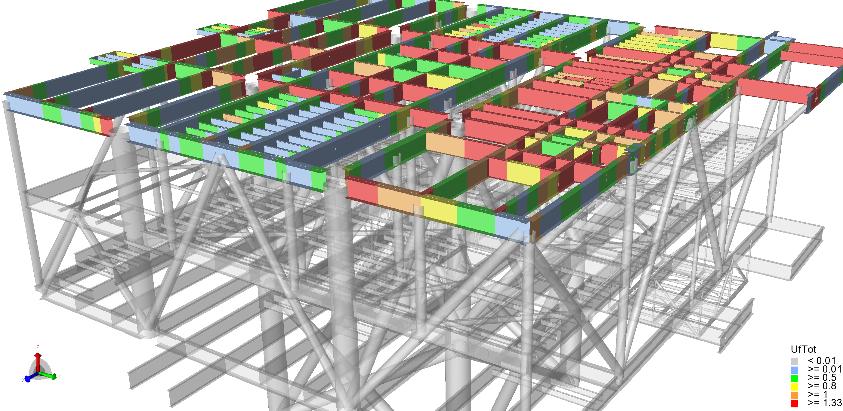 Design and Operation of offshore bottom fixed installations - topside