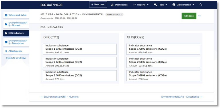 Environmental management software