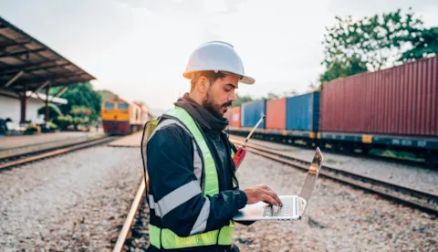 rail safety worker