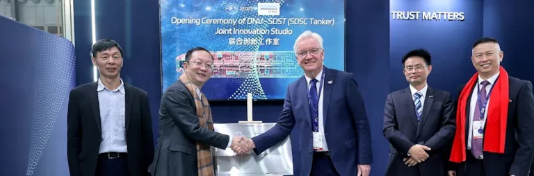 Launch of the Joint Innovation Studio between DNV and SDST
