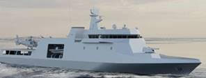 DNV awards AiP to HHI for new offshore patrol vessel design