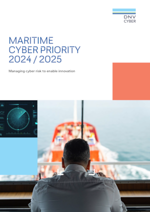 Maritime Cyber Priority 2024/25: Managing Cyber Risk to Enable Innovation 