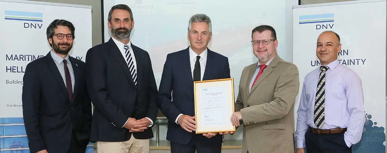 DNV recognizes Arcadia Shipmanagement’s Aegean Myth as the first verified SEEMP III vessel_1288x511