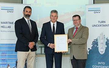 DNV recognizes Arcadia Shipmanagement’s Aegean Myth as the first verified SEEMP III vessel_358