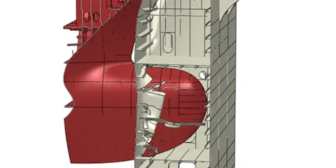Ship impact (illustration)