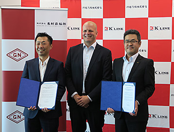 DNV GL - K-Line - GN signing