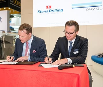  DNV GL and Stena Drilling - Signing at Nor-Shipping 2019