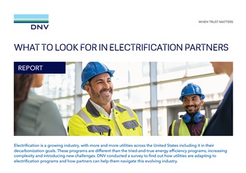 What to Look for In Electrification Partners
