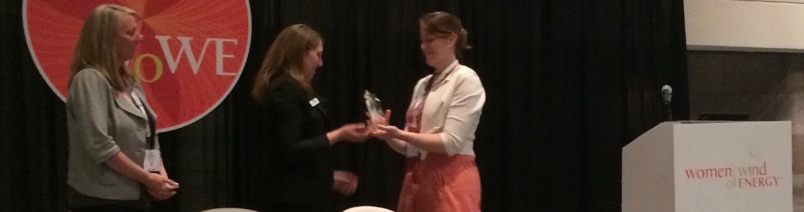 Ellen Crivella WoWE award 25 May 2016