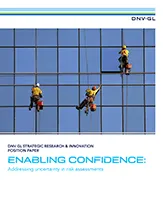 Enabling confidence addressing uncertainty in risk assessments cover