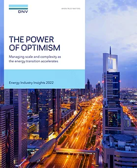 The Power of Optiimism: Managing scale and complexity as the energy transition accelerates
