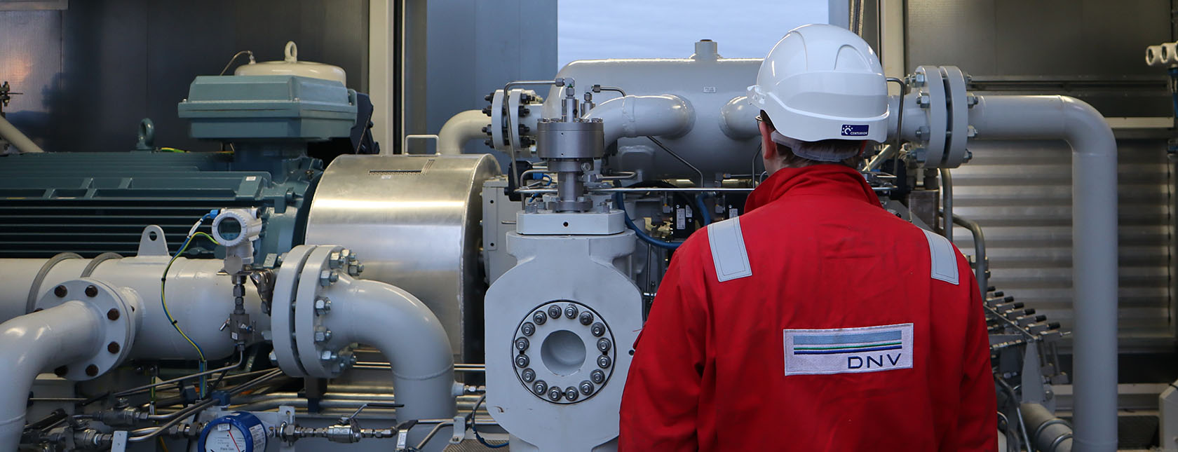 Hydrogen pipes at Spadeadam