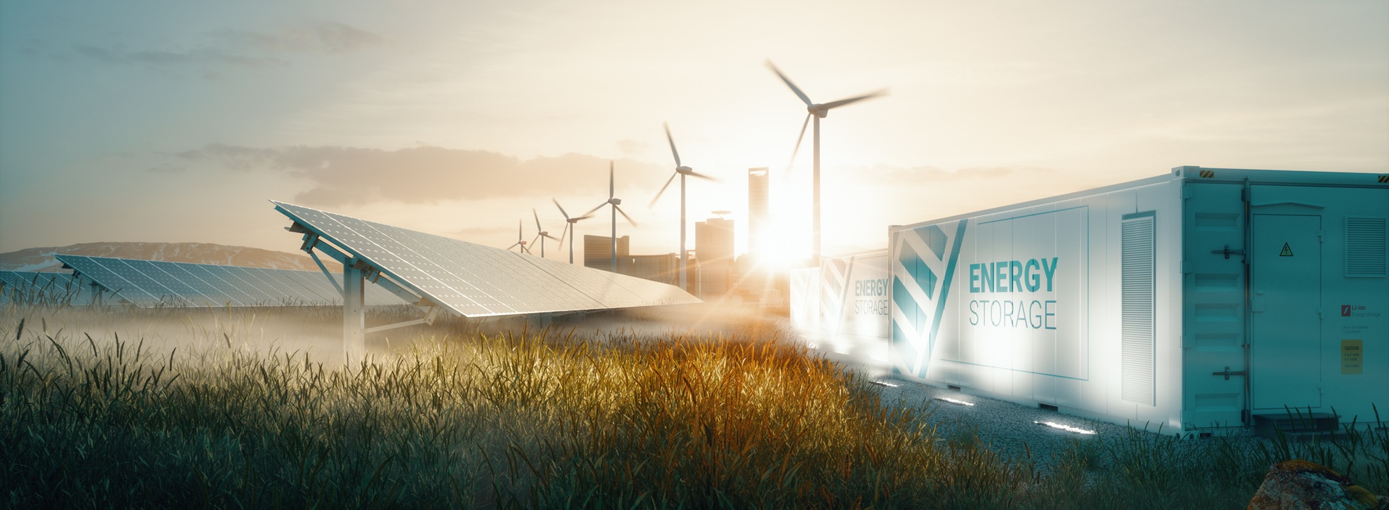 Wind, solar, and energy storage